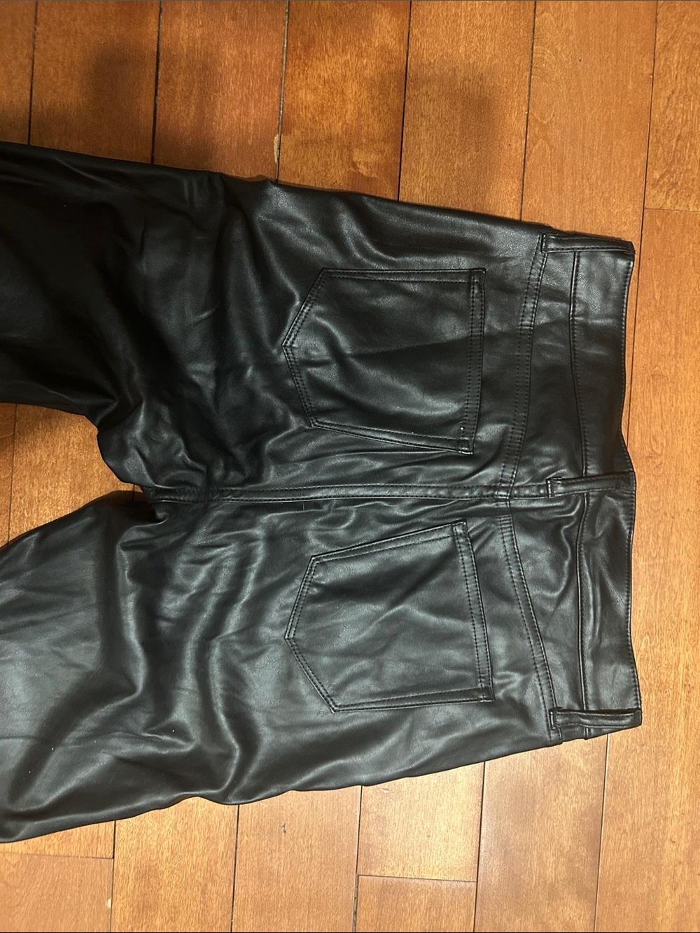 GAP Faux Leather Leggings - Black - Picture 2 of 3